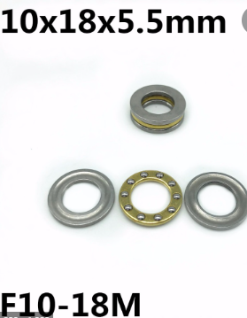 F10-18M EZO ROLAMENTO INDUSTRIAL AXIAL ESFERAS 10X18X5,5(MM)