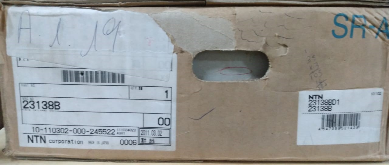 23138B NTN ROLAMENTO INDUSTRIAL AUTOCOMP ROLOS 190X320X104(MM)