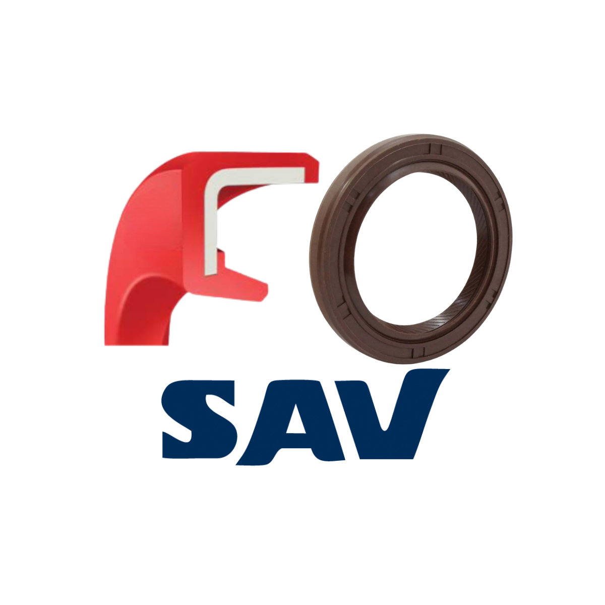 07616.4G006/L SAV RETENTOR FPM FLORELASTOMERO 25X44X5BRGV/L VITON