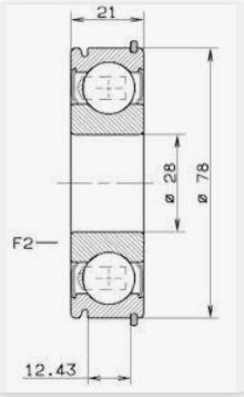 AB.40002.S05 SNR ROLAMENTO 28X78X21 — imagem 3